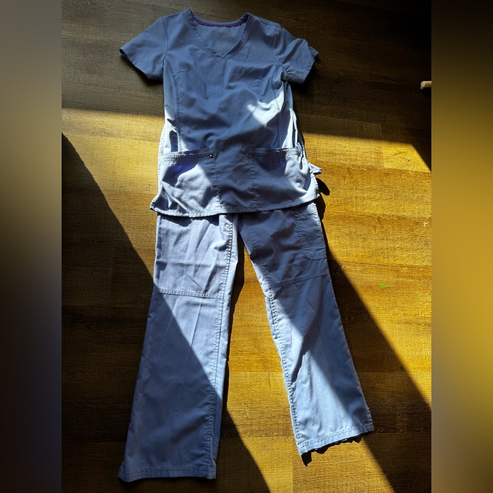 Healing Hands Ceil Blue Women's Scrub Set XS